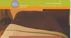 Desktop Screenshot of healthinharmony-cu.com
